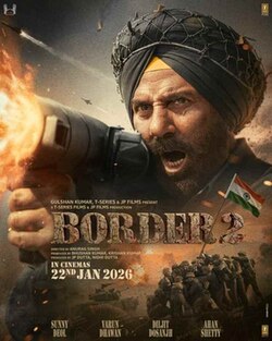 Border 2 Official Teaser Poster - Sunny Deol returns as Lieutenant Colonel
